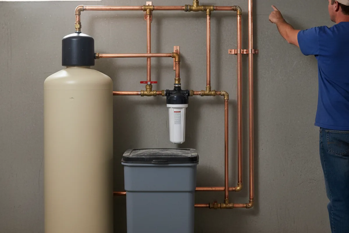 Whole-house water treatment system installed in Idledale